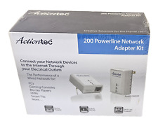 NEW Actiontec Powerline 200Mbps Network Adapter Kit for Ethernet-Enabled Devices picture