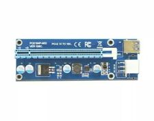 MintCell 4-Pack VER 6-Pin PCIe PCI-E Express 1X to 16X 60cm USB Riser Adapter picture