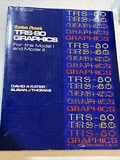 1982 Radio Shack TRS-80 Graphics for the model I and model III Book cat. 62-2087 picture