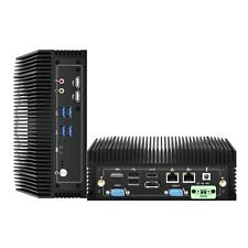 Fanless i7 Industrial Thunderbolt 4 Mini PC, Intel 12th i7-1260P Dual Etherne... picture