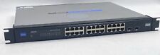 Linksys | SR2024 | 24-Port 10/100/1000 Gigabit Network Switch with Power Cable picture