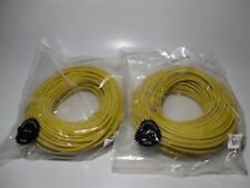JDI Technologies (PC5-YL-100) Yellow 100' CAT5e Ethernet Patch Cable - Lot of 2 picture