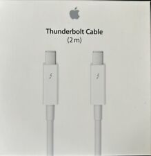 Apple Thunderbolt 2 m Cable - White (MD861ZM/A) New - Sealed Box - Model A1410 picture