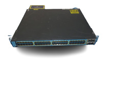 CISCO WS-C3750E-48PD-SF 48 Port Gigabit Layer 3 POE Switch 10Gbps Uplinks 3750E picture