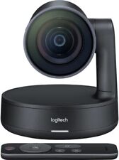 Logitech Rally Ultra HD PTZ Camera for Meeting Rooms w/ Ultra HD Imaging - Black picture
