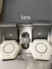 LUMA Home Surround WiFi System White 2 Units Open Box picture