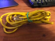 Ethernet Cable Yellow Vericom CAT .5E U/UTP Patch Cord 24 AWG 7ft picture