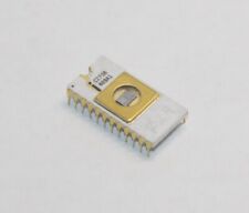Intel C2708 vintage ceramic white gold EPROM CPU ROM IC chip rare 7646 date picture