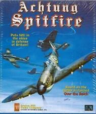 Achtung Spitfire PC MAC CD pilot planes computer war board 1940 simulation game picture