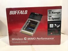 BUFFALO AIR STATION WLI-CB-G54HP 54Mbps 2.4GHz NOTEBOOK ADAPTER CARD BUS picture