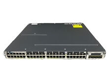 Cisco Catalyst WS-C3750X-48T-S V02 48 Port Switch Tested & Reset GB490 picture