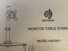 HUANUO Single Monitor Stand - 13 to 32 Inch Monitor Desk Stand，Heavy Duty Free S picture