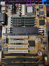 ABIT Socket 7 AT Motherboard w/ Pentium 233 MMX CPU & 64MB Memory picture