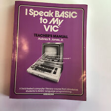 Vintage I Speak Basic To My VIC Teacher's Manual By Aubrey B. Jones, Jr. picture