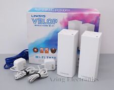 Linksys Velop WHW0302 Whole Home Wi-Fi System 2-Pack - White picture
