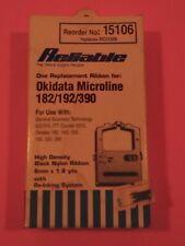 Okidata 182 192 390 Printer Ribbon Black 9 pin dot matrix vintage NOS EXPIRED picture