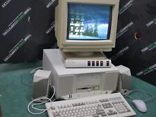 Vintage auva 386/33 Desktop Computer w/ AccuSync 70 Monitor + Accessories READ picture