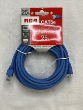 RCA CAT-5e RJ-45 100MHz Network Cable 25' For Fast Ethernet internet TPH532BR picture