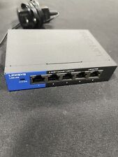 Linksys LGS105 LGS105V2 5-Port Business Gigabit Switch With Power Cord picture
