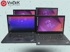Lot of 4 Lenovo ThinkPad T470 Intel i5-6300U @ 2.40GHz 16GB w/ AC picture