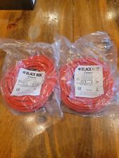 Blackbox Patch Cord Cat5e  Connect Cable 20ft/6.1m CAT5EPC-B-020-RD 2pk picture