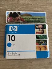 New Unused Genuine HP C4841A #10 Cyan Ink Cartridge Sealed, expired 2006 picture
