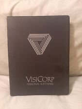 VisiFile for Apple II  / II+ by VisiCorp, 1981 -- DEMO COPY -- Complete, Lovely picture