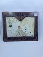 Victorian Greetings Mouse Pad 19th Century Postcard Design Desk Accessory picture
