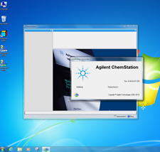 Agilent chemstation GC B.04.03 G2070BA loaded on Dell Windows 7 pro Computer picture