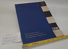 IBM General Information Manual Book  1401 Data Processing System Vintage 1959 GG picture