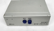 Vintage PC1/PC2 Video and Data Transfer Sport KVM Switch picture