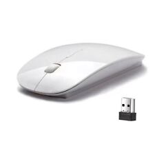 2.4GHz USB Wireless Optical Mouse Mice for Apple Mac Macbook Pro Air PC White picture