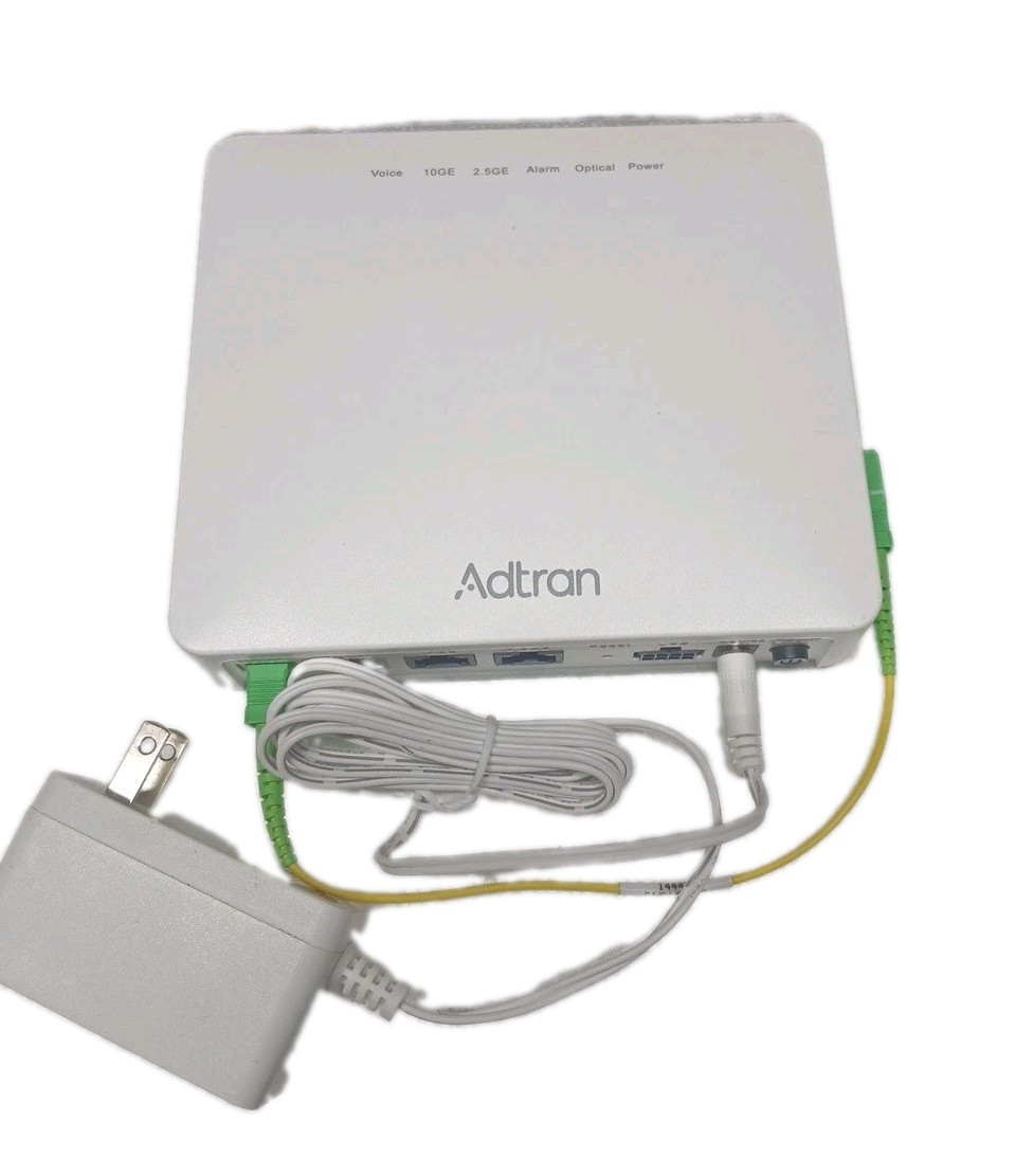 Adtran SDX632v XGS-PON ONT Fiber Optical Network Terminal 10G 