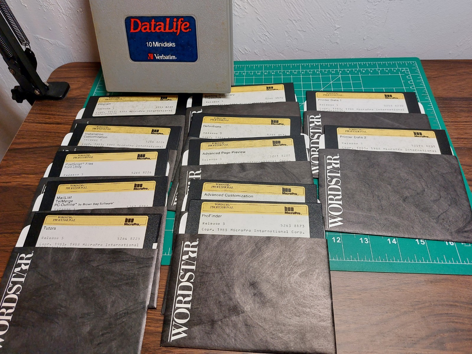 Vtg MicroPro WordStar Professional 5  Software 5.25\