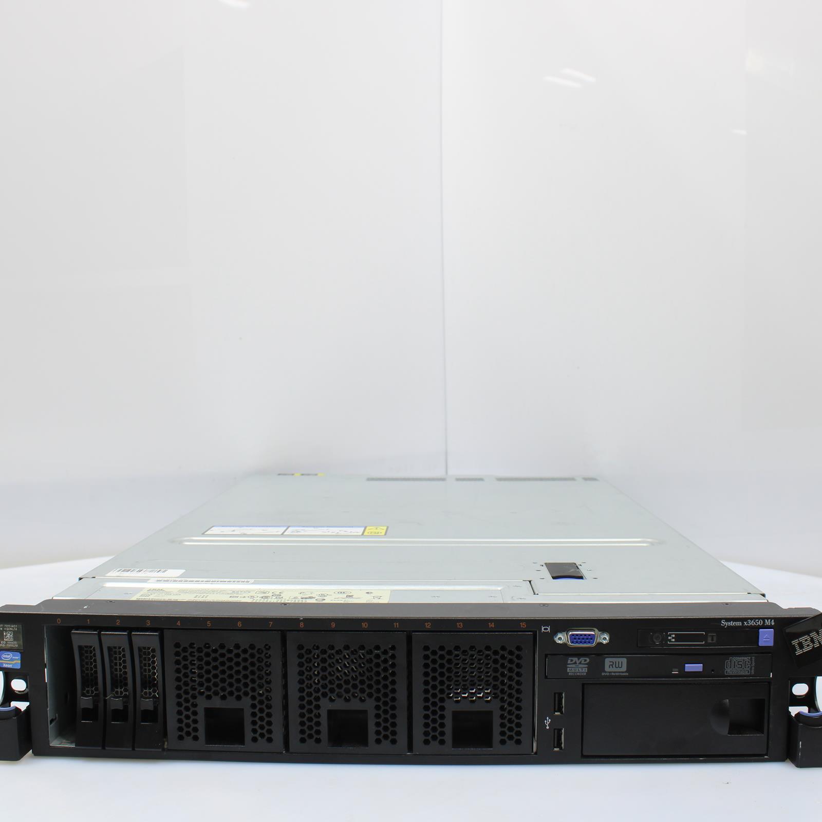 IBM SYSTEM X3650 M4 2x INTEL XEON E5-2680 64 GB