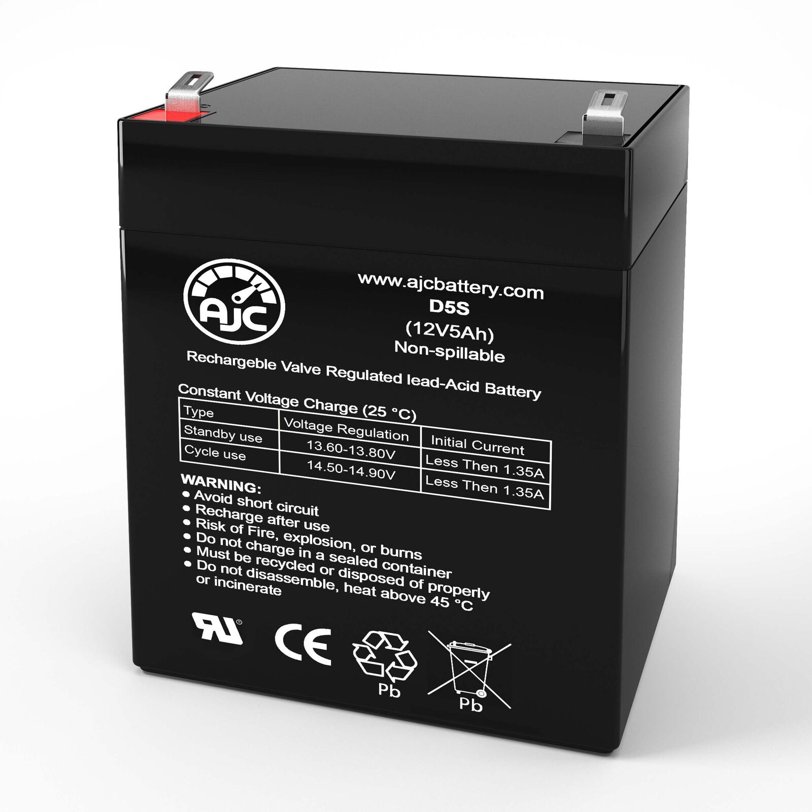 APC DIN RAIL PANEL MOUNT UPS SUA500PDR 12V 5Ah UPS Replacement Battery