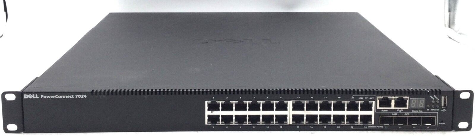 Dell PowerConnect 7024 24-Port PoE Gigabit Network Switch