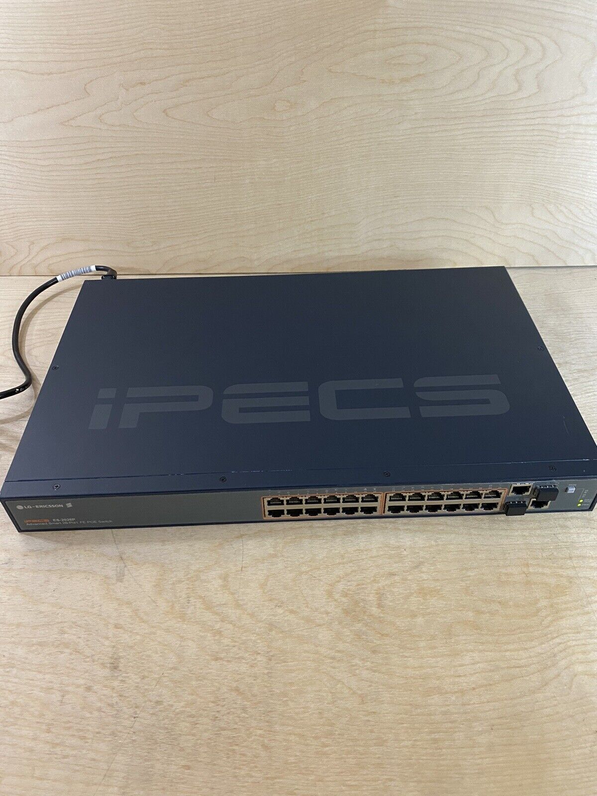 IPECS LG ERICSSON Advanced Smart 26 Port FE POE Switch Model ES-2026P Works