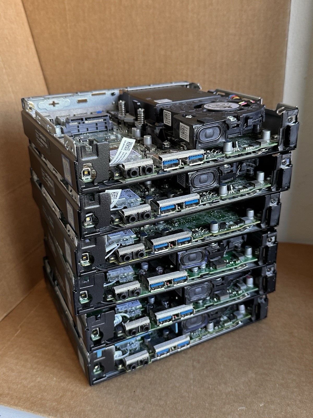 Lot of (6) Dell OptiPlex Micro i5 6th gen / No RAM - No SSD