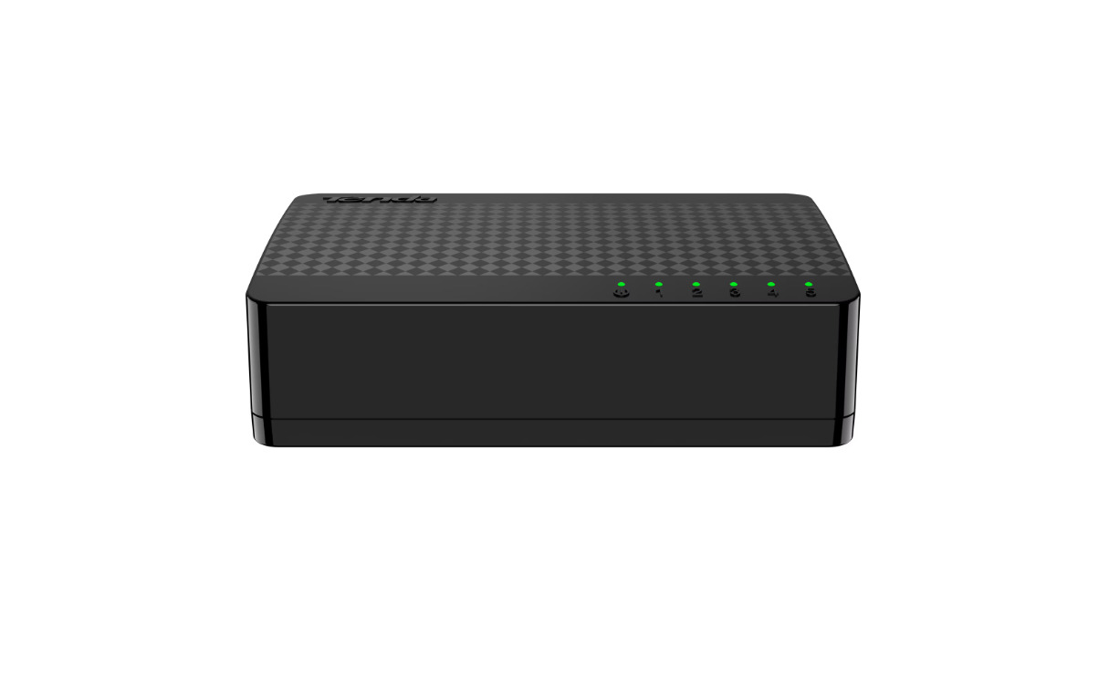 TENDA 5P-Gigabit Unmanaged Desktop Switch SG105M, Black