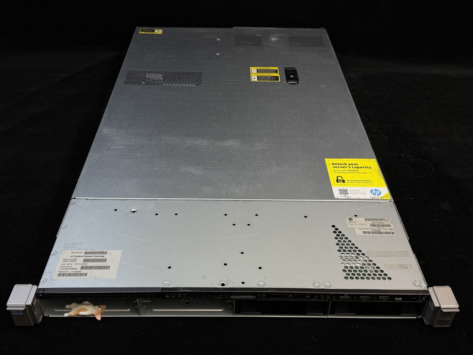 HP DL360p G8 4LFF 1U 2x E5-2620v2 12-Core 16GB P420i Barebone No HDD Trays