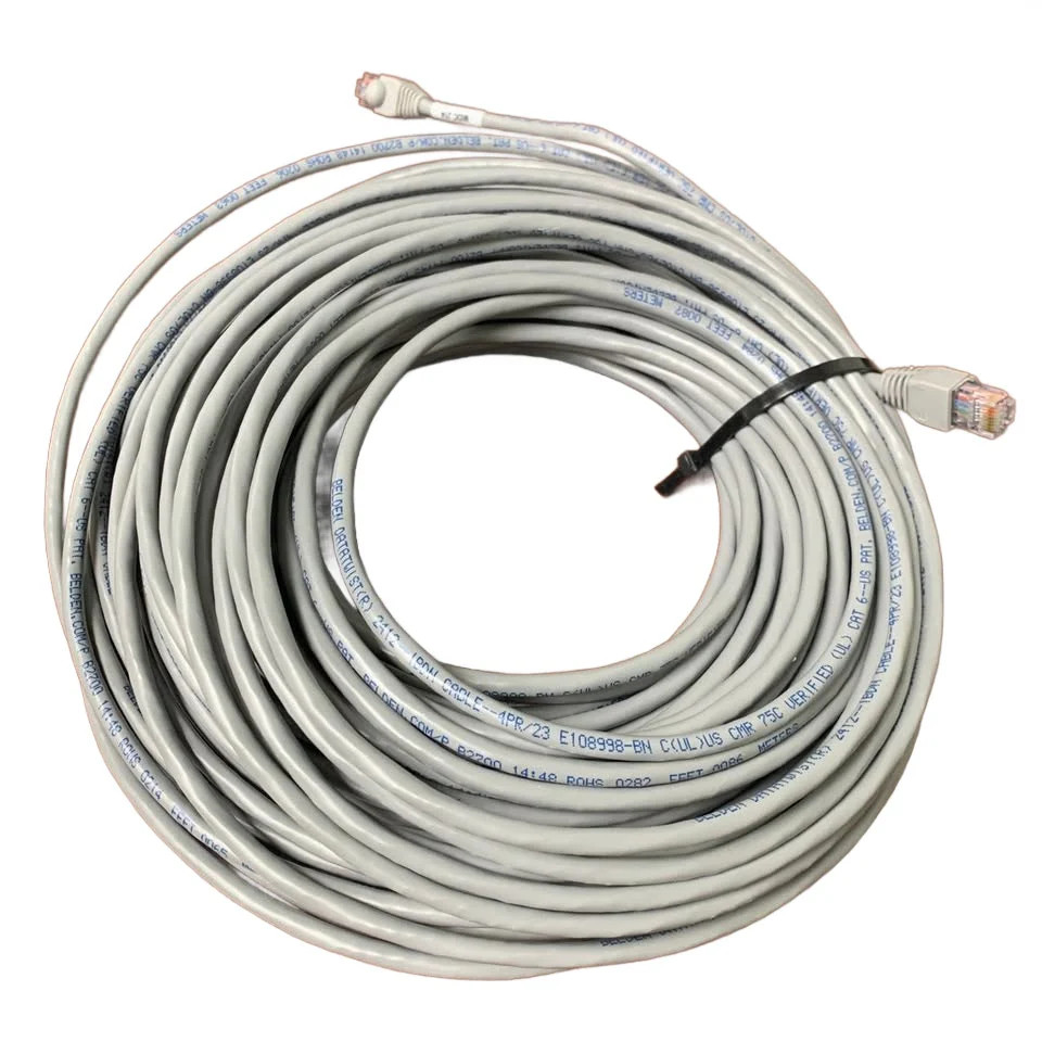 New 100' Belden Datatwist Cat 6 ROHS 2412-IBDN Communications Cable