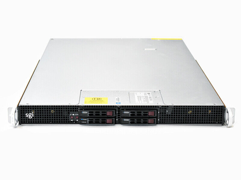 CSE-118 Supermicro 1U 3x GPU Server  1.8Ghz 20-C 192GB CX353A 2x1600W PSU Rails