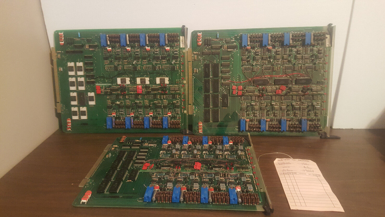Lot of 3 Mitel Line Circuit (8 station) 9110010 Board UNTESTED AS IS 