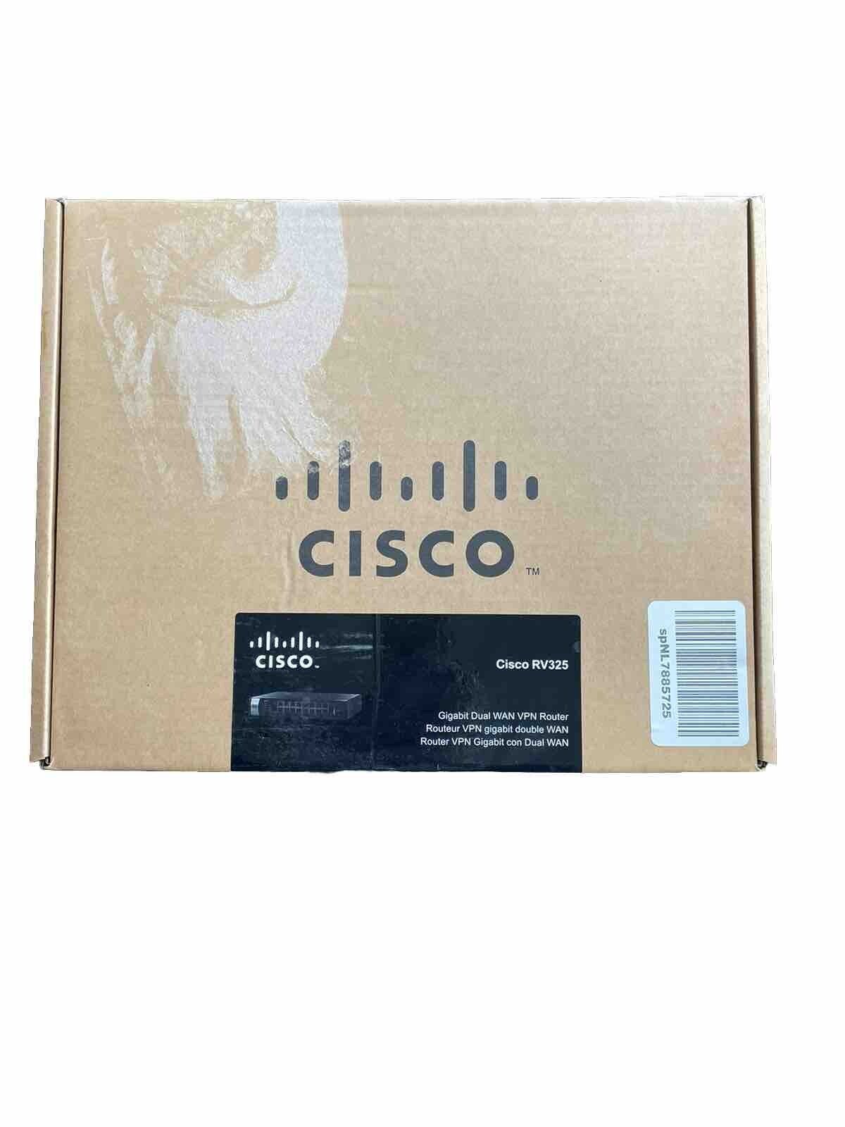 NEW Cisco RV325 16-Port Gigabit Router Dual WAN w/ CHARGER and MOUNT #RV325K9NA