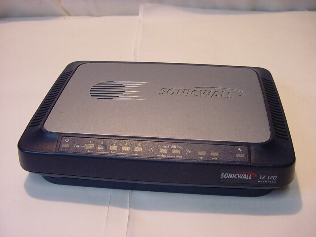 SONICWALL TZ 170 W 10 NODE - NO POWER CORD INCLUDED