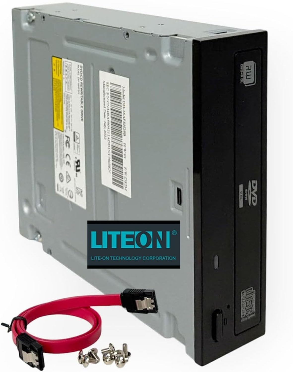24x Dual-Layer SATA DVD±RW Optical Drive I Installation Kit Included