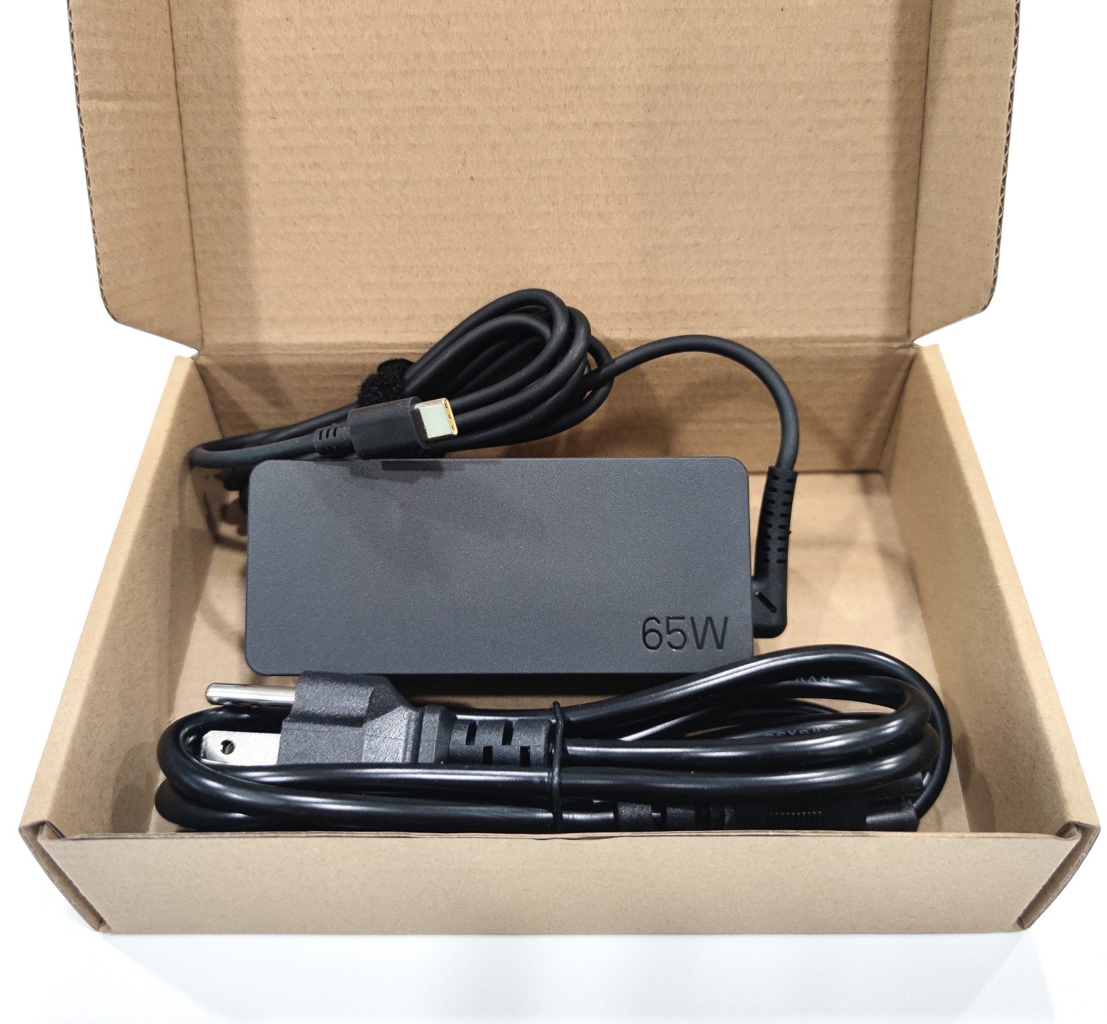 OEM 65W USB C Type C AC Adapter Charger Lenovo ADLX65YDC2A ThinkPad Yoga 3 Prong