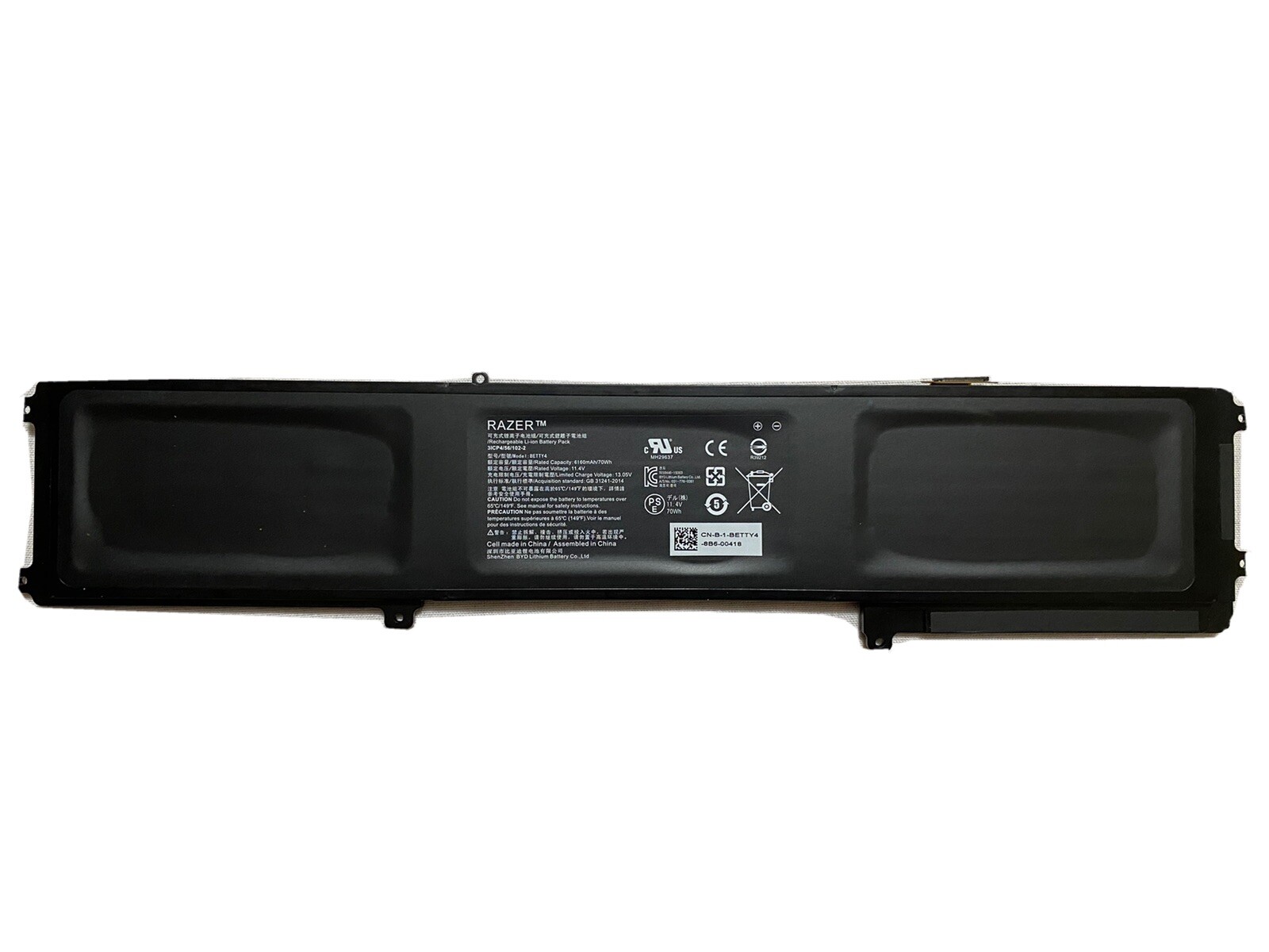 New Genuine RAZER BETTY4 Battery For Razer Blade 2016 14