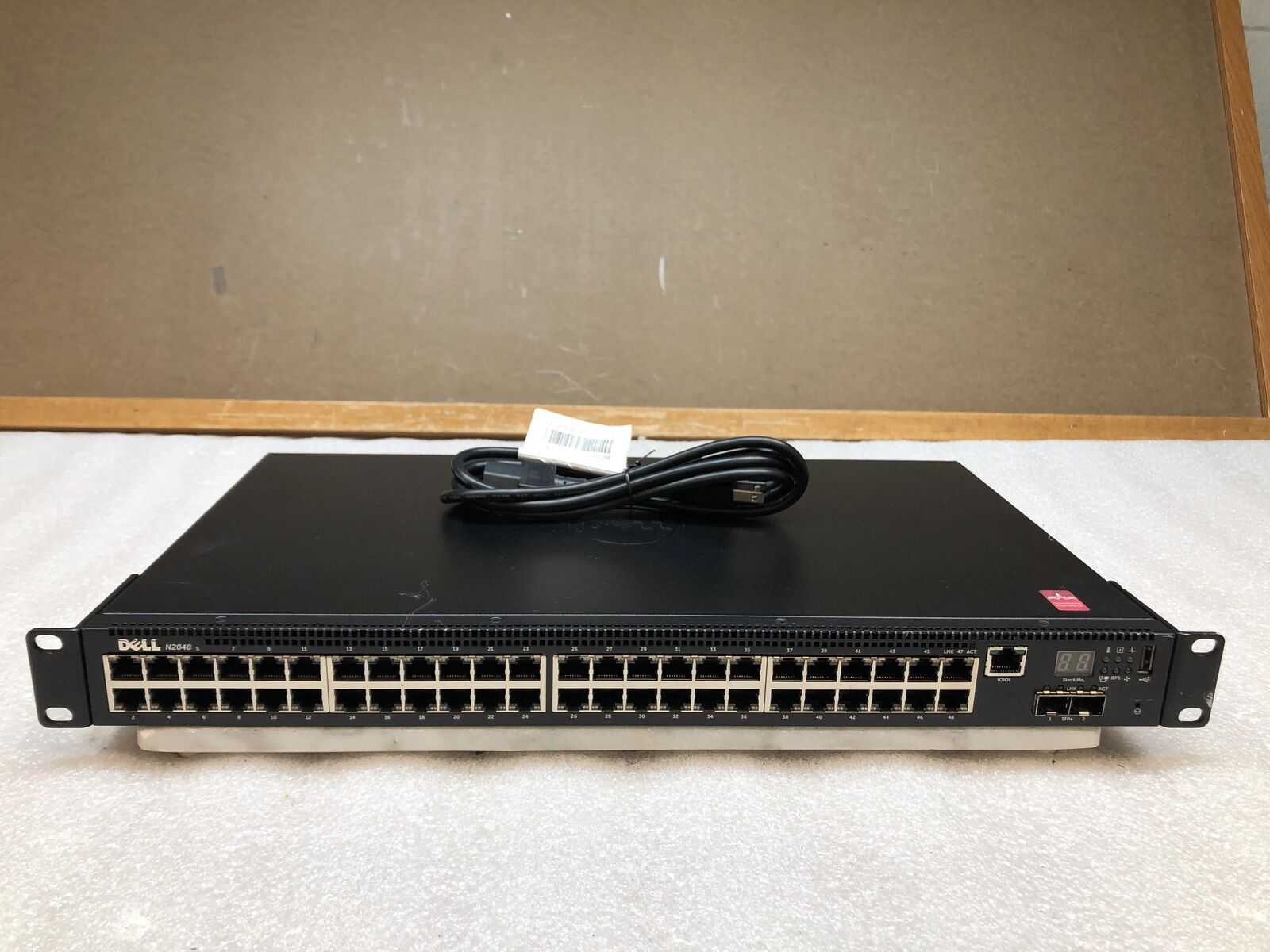 Dell PowerSwitch N2048 48-Port E04W002 Ethernet Switch TESTED / RESET